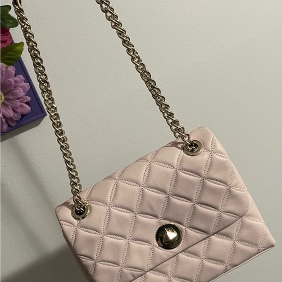 KATE SPADE PINK  Natalia Flap Crossbody - Chalk Pink. NWT - Picture 2 of 4